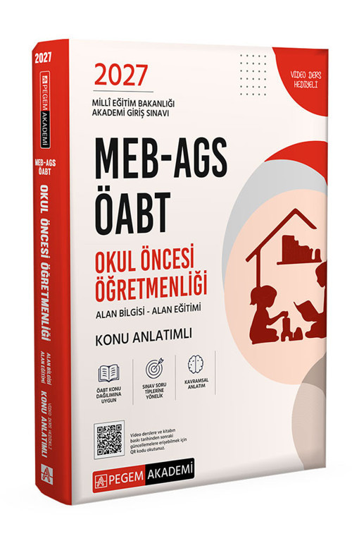 2027 MEB-AGS ÖABT Okul Öncesi Öğretmenliği Konu Anlatımlı