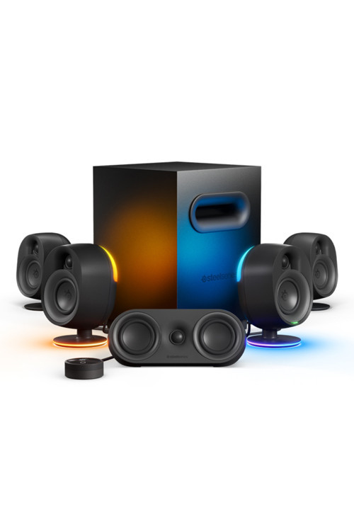 Outlet Arena 9 61549 Rgb 5.1 Surround Siyah Gaming (Oyuncu) Hoparlör