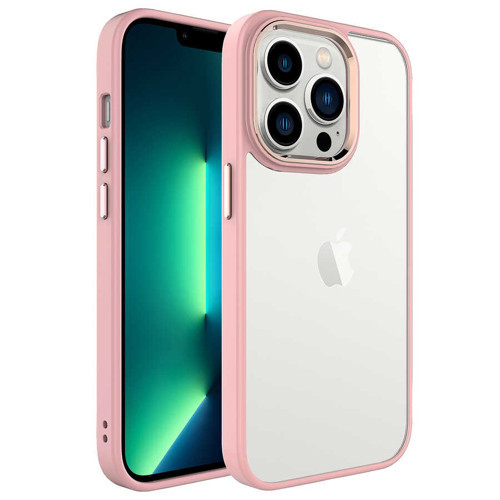 iPhone 14 Pro Kılıf Şeffaf Arka Yüz Kamera Yükseltili Silikon
