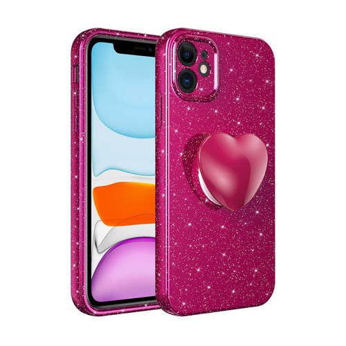 iPhone 11 Kılıf Simli Soketli Kamera Korumalı Silikon Üstün Koruma