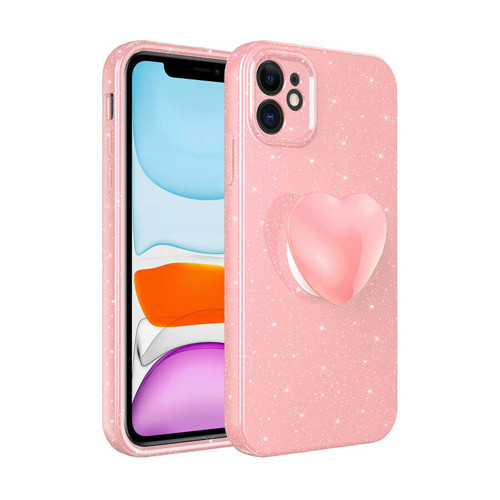 iPhone 11 Kılıf Simli Soketli Kamera Korumalı Silikon Üstün Koruma