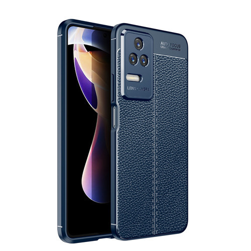 Xiaomi Poco F4 Kılıf Deri Görünümlü Silikon Kamera Korumalı Üstün Koruma
