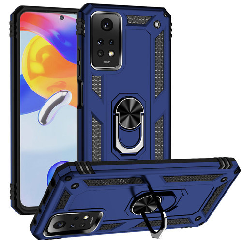 Xiaomi Redmi Note 12 Pro 4G Kılıf Kamera Koruyucu Manyetik Standlı Tank Koruma