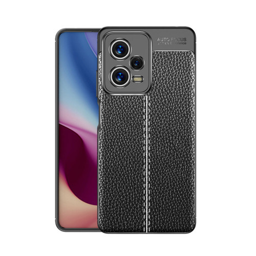 Xiaomi Redmi Note 12 Pro 5G Kılıf Deri Görünümlü Silikon Kamera Korumalı Üstün Koruma