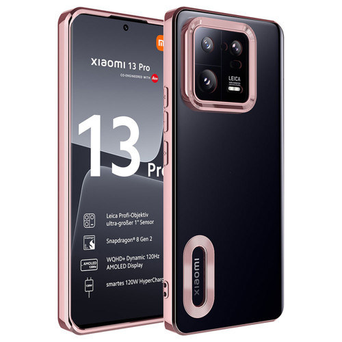 Xiaomi Mi 13 Pro Kılıf Kamera Lens Korumalı Logo Gösteren İnce Hafif