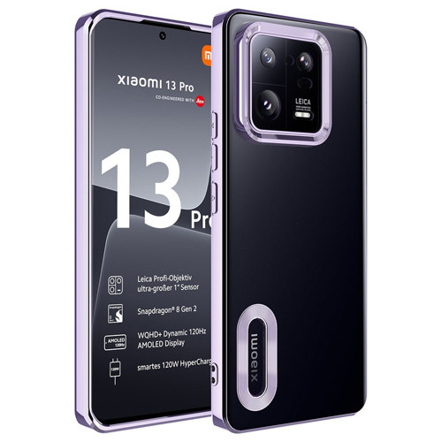 Xiaomi Mi 13 Pro Kılıf Kamera Lens Korumalı Logo Gösteren İnce Hafif