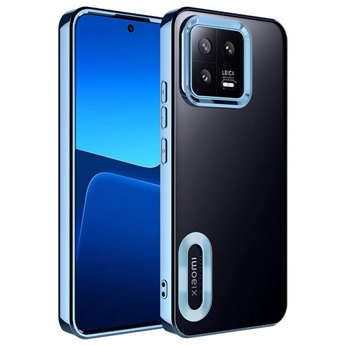 Xiaomi Mi 13 Kılıf Kamera Lens Korumalı Logo Gösteren İnce Hafif