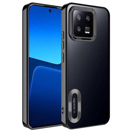 Xiaomi Mi 13 Kılıf Kamera Lens Korumalı Logo Gösteren İnce Hafif
