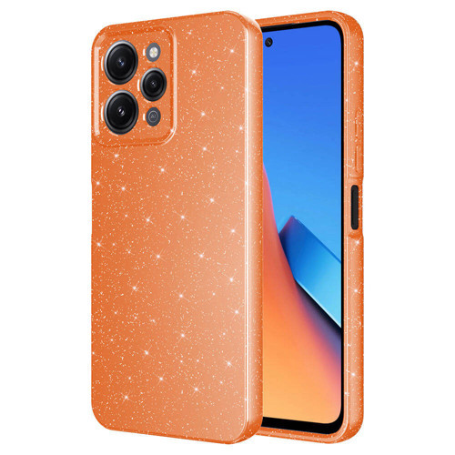 Xiaomi Redmi 12 Kılıf Kamera Korumalı Simli Silikon Üstün Koruma