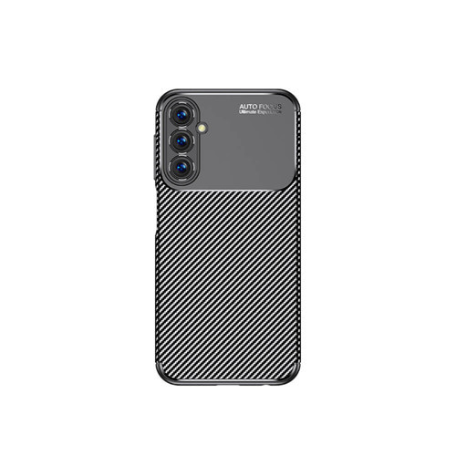 Galaxy A05S Kılıf Karbon Görünümlü Silikon Kamera Korumalı Üstün Koruma