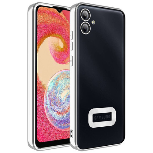 Galaxy A05 Kılıf Kamera Lens Korumalı Logo Gösteren İnce Hafif