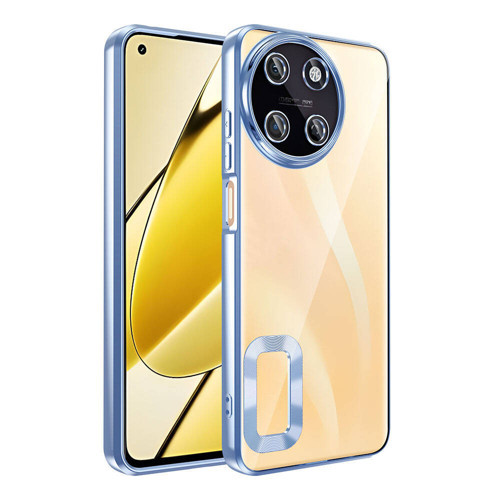 Realme 11 4G Kılıf Kamera Lens Korumalı Logo Gösteren İnce Hafif