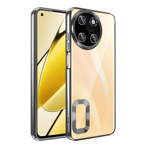 Realme 11 4G Kılıf Kamera Lens Korumalı Logo Gösteren İnce Hafif