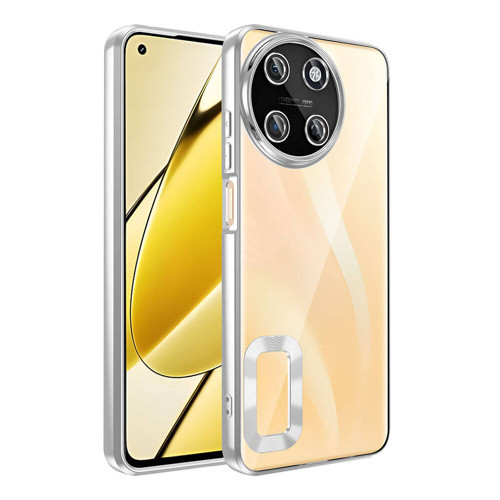 Realme 11 4G Kılıf Kamera Lens Korumalı Logo Gösteren İnce Hafif