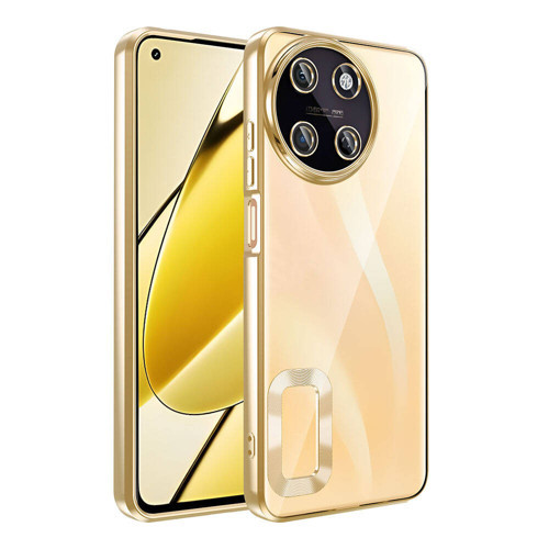 Realme 11 4G Kılıf Kamera Lens Korumalı Logo Gösteren İnce Hafif