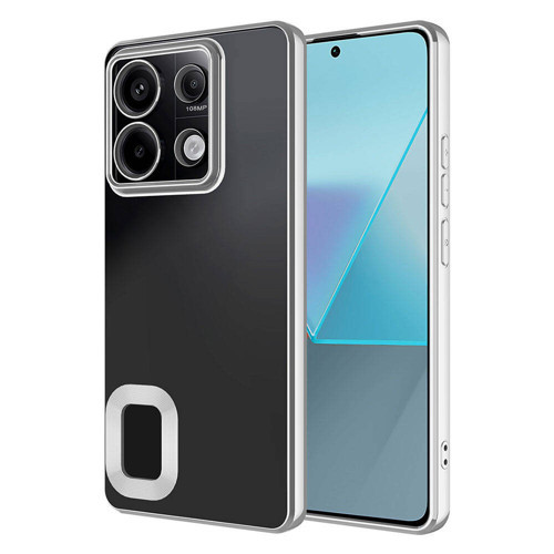 Xiaomi Redmi Note 13 4G Kılıf Kamera Lens Korumalı Logo Gösteren İnce Hafif