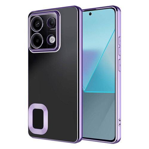 Xiaomi Redmi Note 13 4G Kılıf Kamera Lens Korumalı Logo Gösteren İnce Hafif