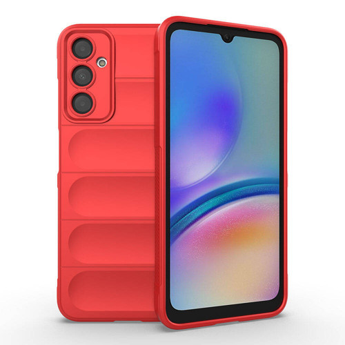 Galaxy A05S Kılıf Kamera Korumalı Esnek Silikon Parmak Şeritli