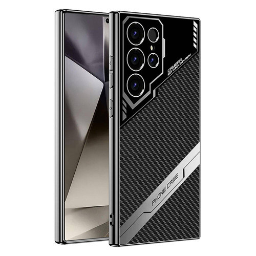 Galaxy S24 Ultra Kılıf Kamera Korumalı Karbon Tasarım Yeni Seri Procase Kılıf