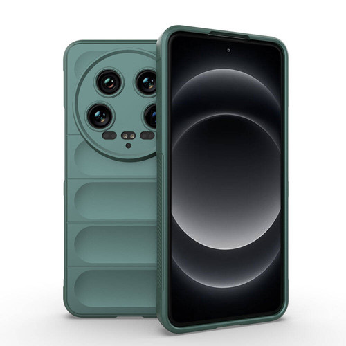 Xiaomi Mi 14 Ultra Kılıf Kamera Korumalı Esnek Silikon Parmak Şeritli