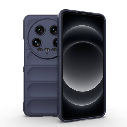 Xiaomi Mi 14 Ultra Kılıf Kamera Korumalı Esnek Silikon Parmak Şeritli