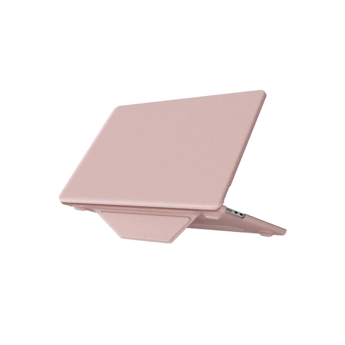 Apple Macbook Air 15 2024 Macbook Deri Kapak - Pembe