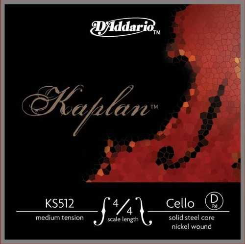 Daddarıo Ks512 Cello Tek Tel, Kaplan, 4/4 Scale, Medıum Tensıon,
