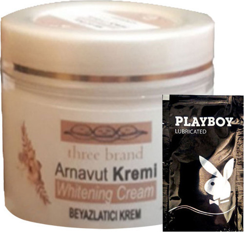 Three Brand Arnavut Kremi Whitens Cream Aklık Kremi 100 ml + Jel Hediye