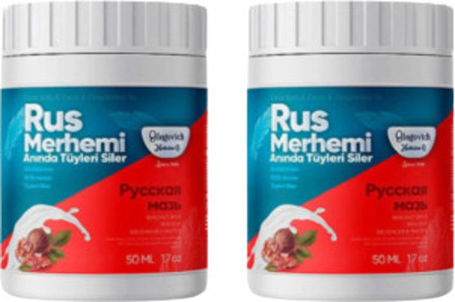 Olegovich Medicine Rus Merhemi 50 ml Tüy Dökücü - Tüy Azaltıcı 2 Adet Set Rs-Mrhm-50-Ml-R-6