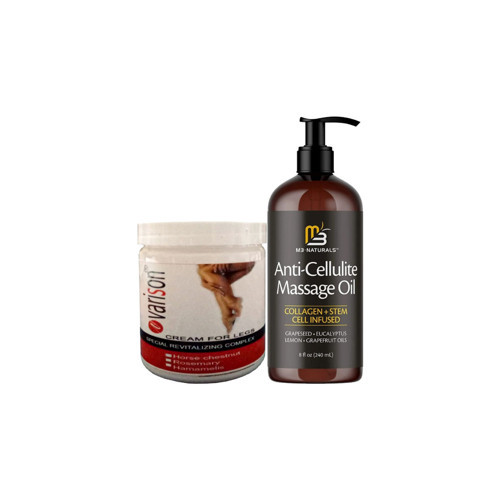 Varison 200 ml Bacak Bakım Kremi + Anti-Cellulite Massage Oil 240 ml Masaj Yağı