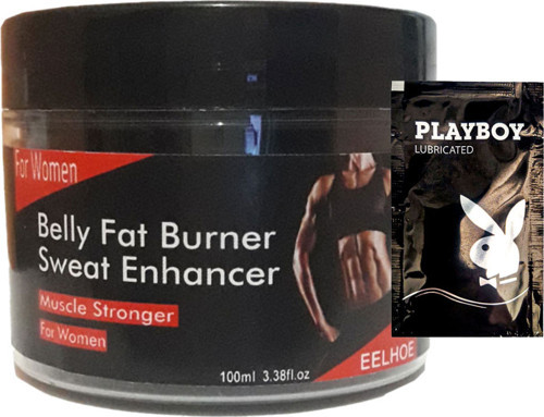 Belly Fatburnes Sweat Enhancer Kadınlara Özel Gereksiz Yağlara Şekillikas Kremi SNMP20127 + 1 Adet J