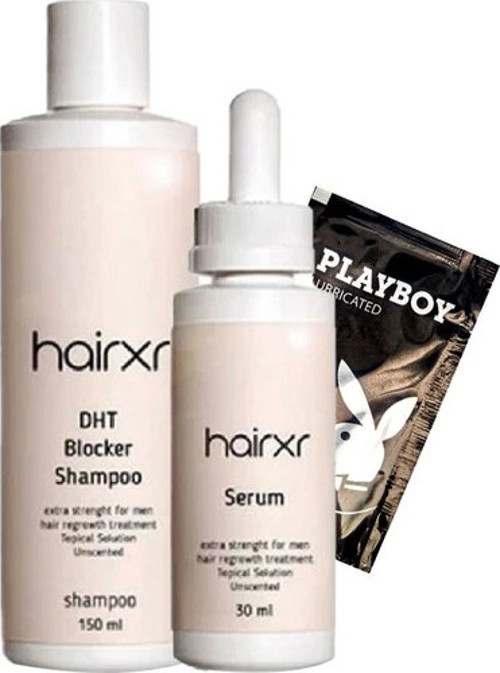 Hairxr Saç Bakım Şampuanı ve Serum 150 ml Hairxr Dht Blocker 30 ml + Yanında Jel