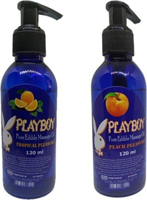 Playboy Portakal ve Şeftali Aromalı Masaj Yağı