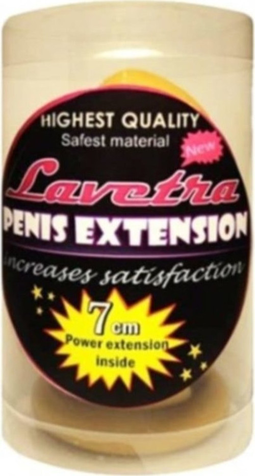 Lavetra Dolgulu 7cm Uzatmalı Prezervatif