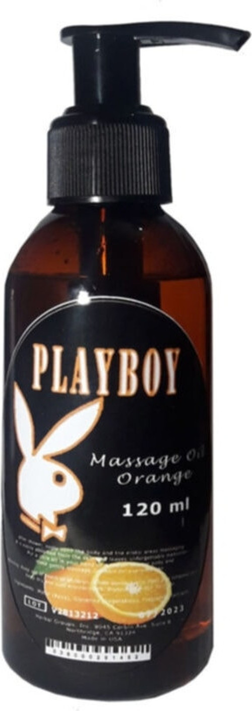 Playboy Orange Flavored Massage Oil Portakal Aromalı Vücut Masaj Yağı 120 Ml 1 Adet