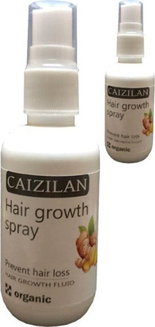 Caizilan Hair Growth Spray 2 Adet Zencefil Özlü Saça Boyut Spreyi 50 ml