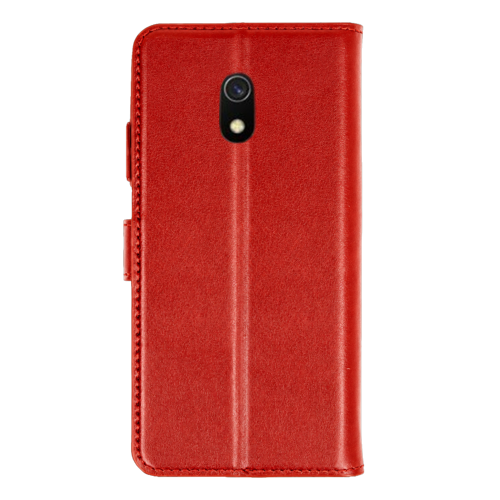 Xiaomi Redmi A8 Trend S Plus Kapaklı Kılıf - Kırmızı