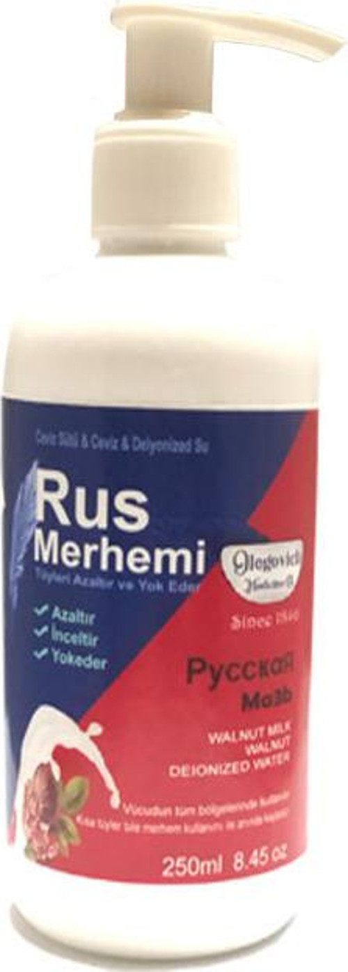 Olegovich Medicine Rus Merhemi Tüy Dökücü Azaltıcı Krem Merhem 250 ml