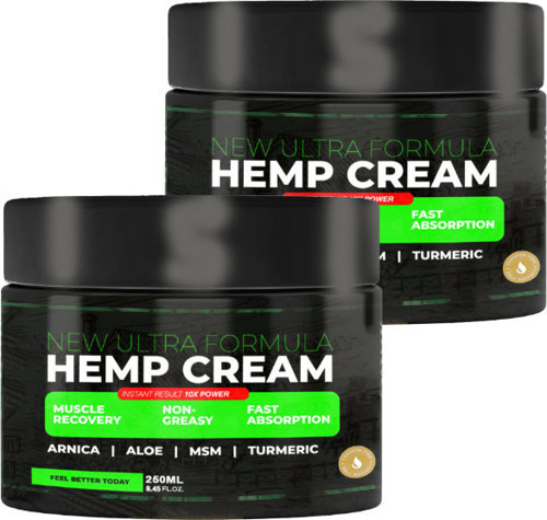 Louise Beauty Hemp Cream: 2 Adet Nemlendirici Cilt Kremi 250 ml