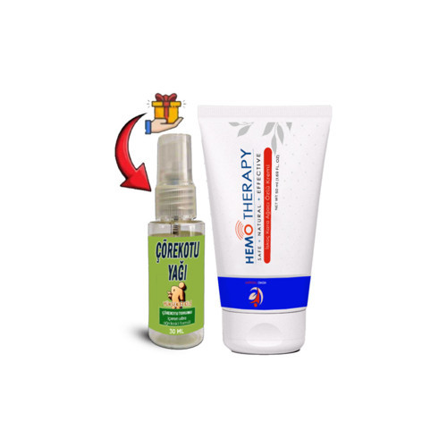Hemo Therapy: 1 Adet>İskoç Karaağaç Özlü An.al Bakım Kremi 50 ml + Çörekotu Yağı