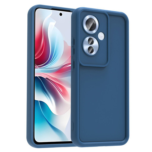 Oppo Reno 11F 5G Kılıf Kamera Korumalı Kalın Silikon Üstün Koruma