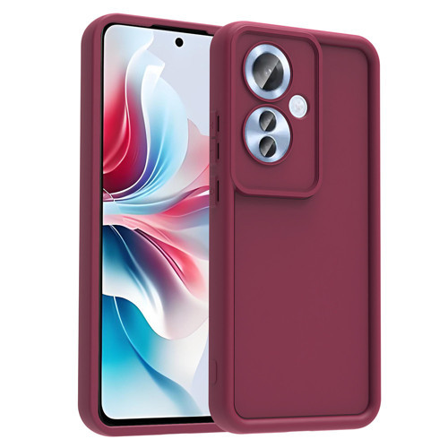 Oppo Reno 11F 5G Kılıf Kamera Korumalı Kalın Silikon Üstün Koruma