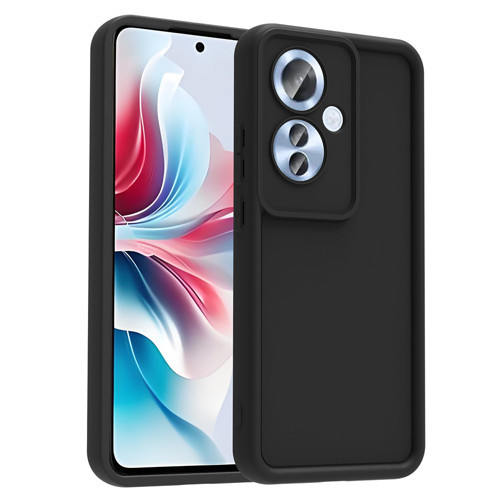 Oppo Reno 11F 5G Kılıf Kamera Korumalı Kalın Silikon Üstün Koruma