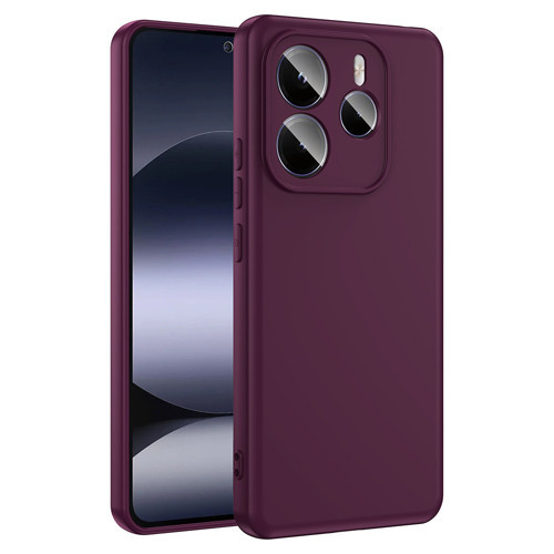 Xiaomi Redmi Note 14 5G Kılıf Yumuşak Silikon Kamera Korumalı Lansman