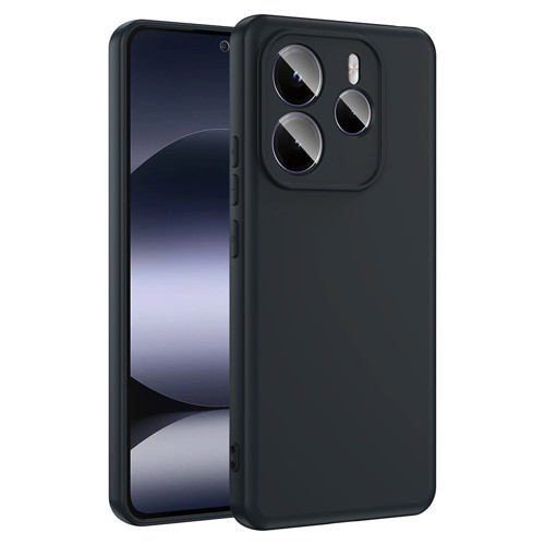 Xiaomi Redmi Note 14 5G Kılıf Yumuşak Silikon Kamera Korumalı Lansman