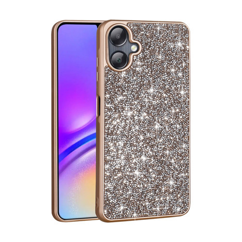 Galaxy A06 Kılıf Simli Pırlanta Taşlı Kamera Yükseltili Silikon
