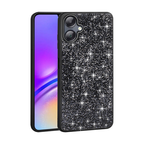 Galaxy A06 Kılıf Simli Pırlanta Taşlı Kamera Yükseltili Silikon