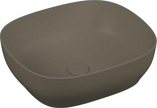 OUTLİNE KARE LAVABO 48 CM MAT VİZON