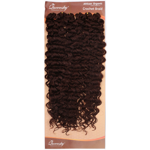 QueenSky Afro Dalgası Saç / 75cm / 240gr / Kahverengi