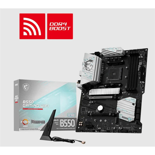 B550 GAMING WIFI DDR4 4866MHZ 1XHDMI 1XDP 2XM.2 USB ATX AM4 (AMD AM4 5000/5000G/4000G/3000 SERİL